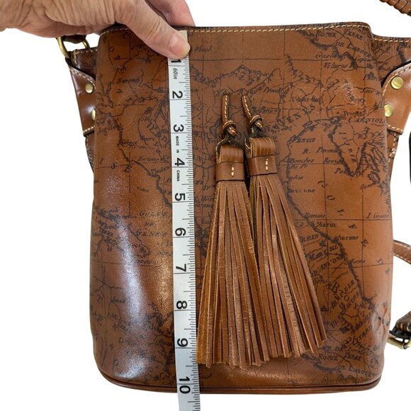 LOT of 2: COACH Zip Around Wallet + PATRICIA NASH Leather Bucket Bag Cross Body - Picture 9 of 16